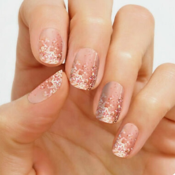 Color Street: Coming Up Rose Gold | Glitter Dipped Sparkle Party Metallic - Picture 6 of 8